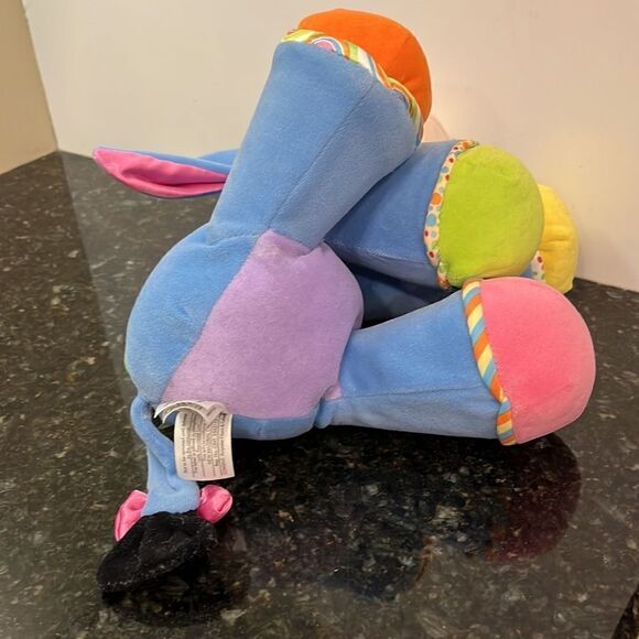 10" Eeyore Winnie the Pooh Disney Baby Plush Toy Stuffy Learning Curve - Picture 5 of 9
